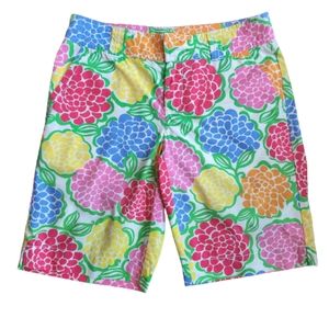Lilly Pulitzer Cotton Resort Fit Chrysanthemum Bermuda Shorts